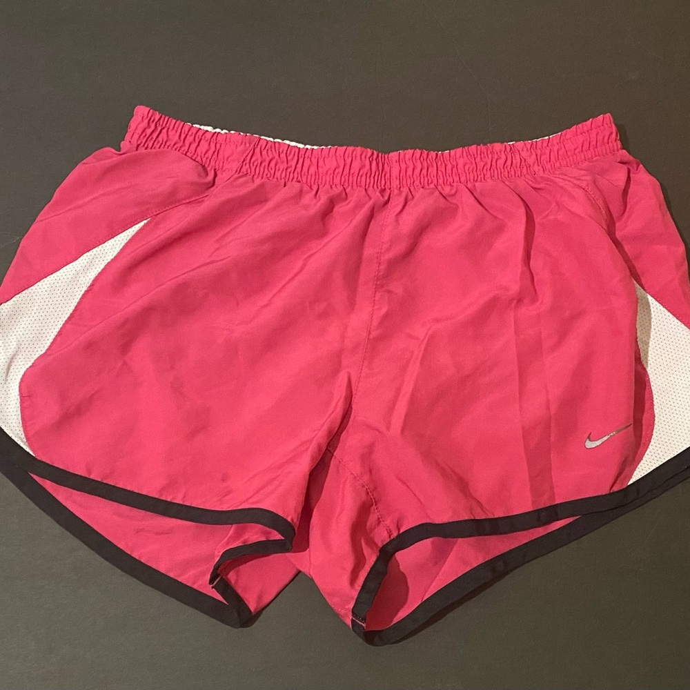 Pink Nike shorts